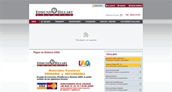 Desktop Screenshot of colegioedmundhillary.edu.mx